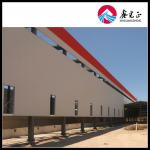 Epoxy Rich Zinc Primer Finished Prefab Warehouse With H Steel Main Steel Frame for sale