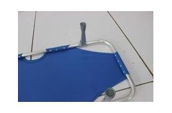 China Rescue Folding Medical Stretcher With Wheels And Handle supplier