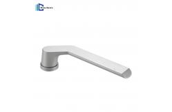 China American Style Privacy Lever Handle Lock Set Matte Aluminum Door Handle supplier