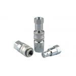 Hydraulic Quick Connect Couplings Flush Face Popet Valves Pd Closed Type for sale