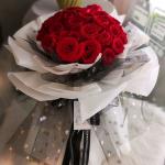 50cm*5Y Poly Floral Mesh Wrap