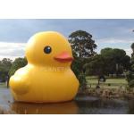 Water Game Equipment Advertising Life Buoy Children Buoy Giant Inflatable Promotion Yellow Duck for sale