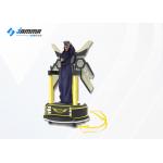 Black And Yellow Colour 360 Rotation VR Flight Simulator With Tokens Payment for sale