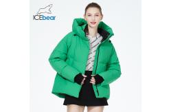 China Green Winter Jacket Women Zipper Closure Womens Black Winter Coat Polyester Filling supplier