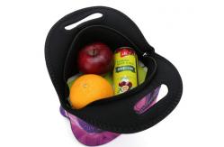 China Reusable SBR Insulated Tote Lunch Bag Outdoor Waterproof Neoprene Cooler Bag supplier