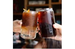China 16oz Clear Mason Soda Juice Glass Jars With Bamboo Lids And Glass Straw supplier