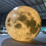 Wholesale Large Inflatable Giant Moon Planet Ball Balloon Jump Inflatable Moon with LED for sale