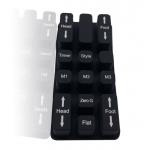 60 Shore A Silicone Membrane Switch Keyboard For Train