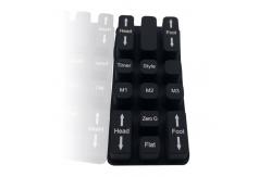 China 60 Shore A Silicone Membrane Switch Keyboard For Train supplier