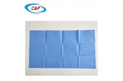 China Absorbent Blue SMS Disposable Surgical Side Drape With Adhesive Supplier supplier