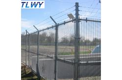 China Anping TLWY Line Post 60*2mm Airport Perimeter Fencing High Security supplier
