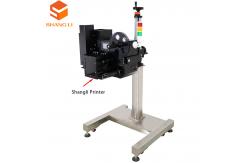 China Food Packaging Carton Labeling Machine Serial Number Stamp Print and Label Applicator supplier