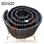 EX300-5 6 7 8 Steel Excavator Tracks Hitachi Excavator Tracks High Strength Track Group Link With 900MM Track Pad for sale