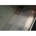Reusable Customized Perforated Round Hole 304 Stainless Steel Wire Mesh Trays
