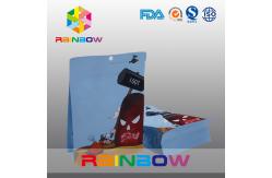 China Flat Bottom Resealable Snack Bags With Cartoon Figure For  Children supplier
