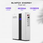 Powerwall 10kWh Solar Battery 51.2v 200ah Lithium Ion Batteries BMS 48v 200ah Solar Battery for sale