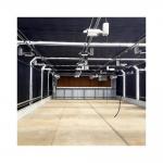 Glass Covered Customizable Light Dep Greenhouse with Retractable Shading System and Customization Option for sale