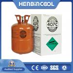 Disposable 11.3kg R407c Refrigerant Gas Chclf2 Formula for sale