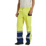 China Hivis Rich Moda Blended Three Layers Rain Proof Flame Resistant Work Pants , Water Resistant FR Safety Pants for sale