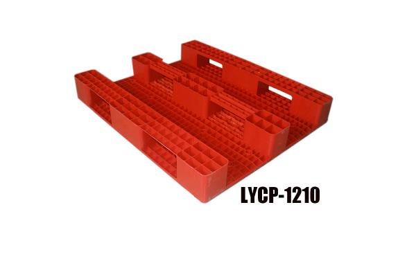 Stackable Plastic Warehouse Pallets HDPE 1.5 Ton Dynamic Load