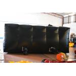 Exciting Square Black Inflatable Sports Games / Outdoor Inflatable Laser Tag Arena for sale