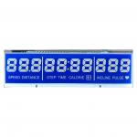 5.0 V Negative Transmissive HTN Segment Code LCD Treadmill Display for sale