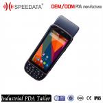 GPS POS Terminal Industrial PDA Device Qr Code Scanner Reader / Wireless Scanner Printer for sale