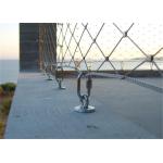Durable Stainless Steel Ferrule Mesh , Flexible Stainless Steel Wire Mesh for sale