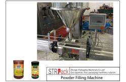China 10g-5000g Linear Automatic Powder Filling Machine 50 BPM Speed With 25L Hopper supplier