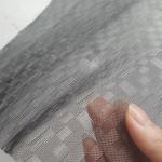 Tempered Laminated Glass Wire Mesh Wallpaper Woven Metal Textile for sale