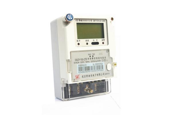 AMR System Smart Electric Meters wtih DLMS/COSEM Protocol Single Phase KWH Meter