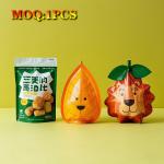 Custom Irregular Special Shaped Bags 3.5g Foil Smell Proof Die Cut Packaging Child Resistant Zipper Mylar Stand Up Pouches for sale