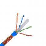 LSZH Jacket Cat6 Lan Cables SFTP Ethernet Network Wire 23awg 24awg for sale