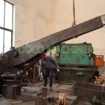 Popular Stiff Boom Hydraulic Marine Crane 1.5t 4m Yacht Use CE Certificate
