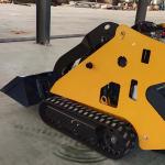 Mini Track Loader Hydraulic Walk Behind Skid Steer for sale