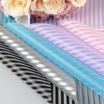 Plastic flower wrapping Film-HPW08 paper packing printed   transparant strips for sale