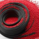 Insulated Cables Deformable PVC Compound Granules Raw Material Heat Resistant OEM for sale