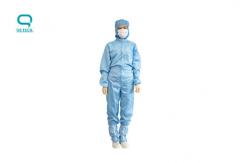China 5mm Stripe Anti Static Work Clothes For Electronic Factory Equipment supplier