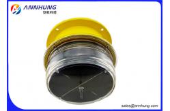 China GPS Function DC6.4V Solar Powered Aviation Lights For Tower Crane supplier