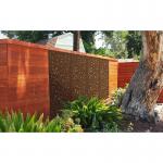 Garden Chain Link Aluminum Privacy Fence Slats Artistic 6ft Height for sale