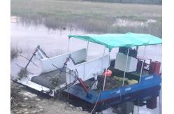 China 40kw Power Lake Weed Cutter Machine For Harvesting Aquatic Plants In Reservoirs supplier