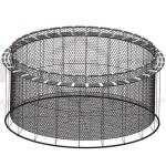 Fish Farm Cage Nets In PE Material Deep Sea Polyester Pet for sale
