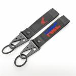 Vibrant Motorbike Keychain Strap - YAMAHA Custom Badge & Anti-Slip Metal Hook - Rider's Pride Essential​ for sale