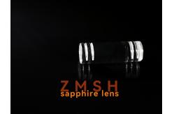 China Monocrystalline Al2O3 Sapphire Crylinder Rod Lens With Groove supplier