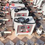 Temp Control Door Gasket Plastic Profile Extruders Single Corner Welding Machine for sale