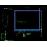 1280x1024 3.5in TFT LCD Resistive Panel SGS Capacitive Touch Screen Monitor