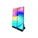 1/32 scan standing floor LED display indoor P2.5 poster LED screen 640*1280mm for sale