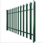 Hot Dipped Galvanized Europea Metal Palisade Fencing 1.0m Height for sale