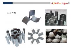 China Permanent Ferrite  Magnet Segment for Various Electrical Tools supplier
