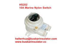 China 10A marine nylon high quality switch HS202 boat switch power handware supplier
